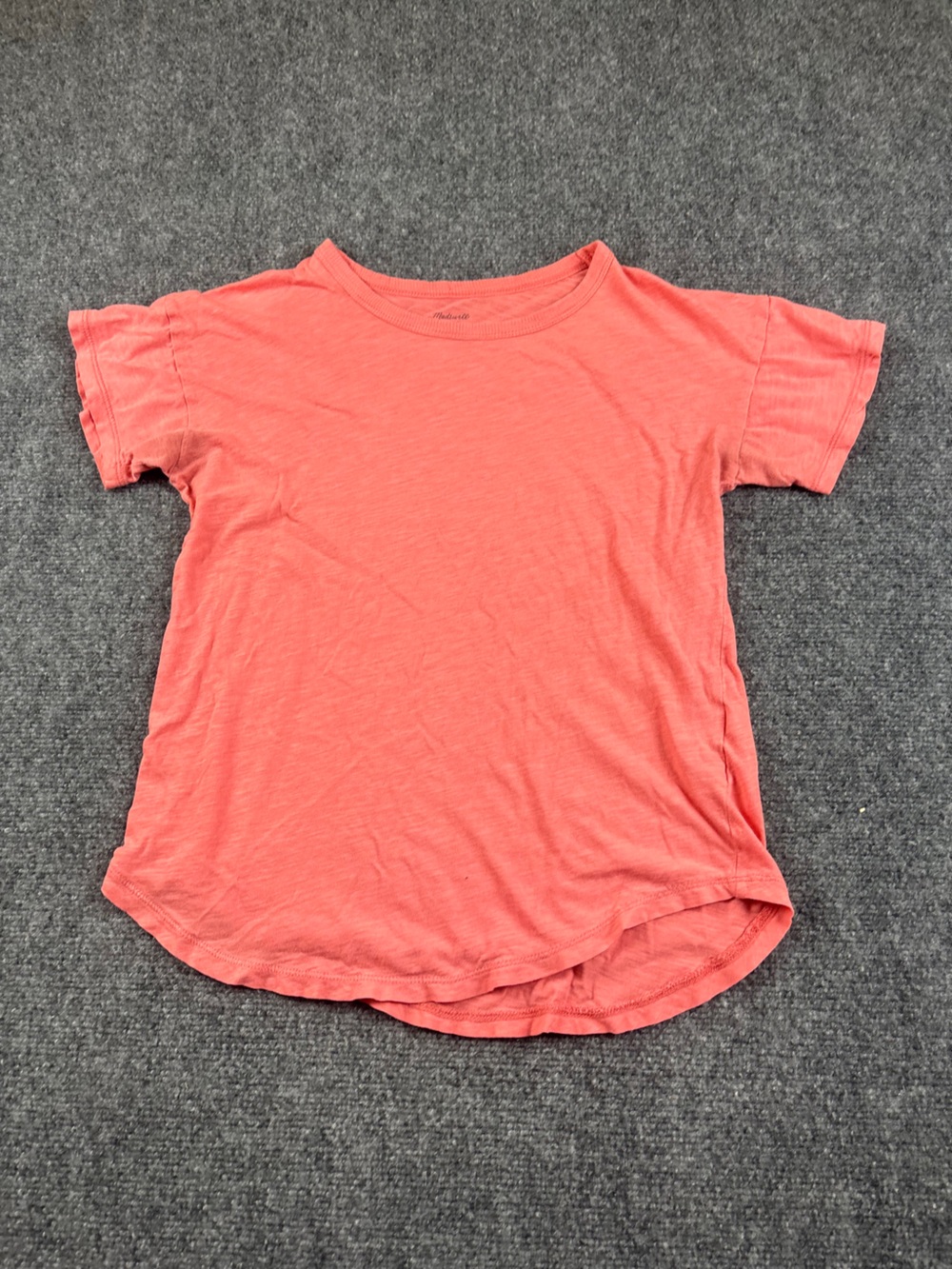 MADEWELL Women’s Coral Short Sleeved T-Shirt size: XS